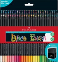 FABER-CASTELL Black Edition Buntstifte farbsortiert, 1 St.