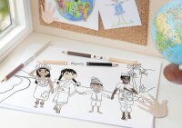 FABER-CASTELL Children of the World Buntstifte farbsortiert, 1 St.