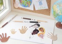 FABER-CASTELL Children of the World Buntstifte farbsortiert, 1 St.