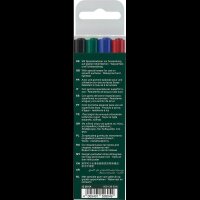 FABER-CASTELL MULTIMARK Folienstifte-Set farbsortiert...