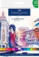 FABER-CASTELL Goldfaber Aqua Dual Aquarellmarker-Set...