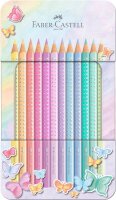 FABER-CASTELL Sparkle Pastell Buntstifte farbsortiert, 1 St.