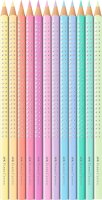 FABER-CASTELL Sparkle Pastell Buntstifte farbsortiert, 1 St.