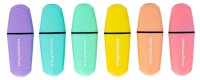 EBERHARD FABER pastell Mini Textmarker farbsortiert, 6 St.