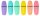 EBERHARD FABER pastell Mini Textmarker farbsortiert, 6 St.