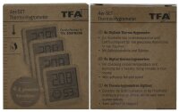 TFA® 4er-Set Thermo-Hygrometer weiß, 4 St.