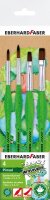 EBERHARD FABER Green Winner Pinsel-Set, 4-teilig