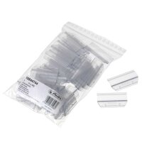herlitz Vollsichtreiter transparent, 50 St.