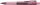 FABER-CASTELL Kugelschreiber Poly Ball View rose/transparent, Schreibfarbe: blau, 1 St.