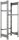 Simonrack Getränkekistenregal KIT SIMONBOTTLE 2 GRIS 330100024104032 grau 40,0 x 30,0 x 100,0 cm