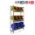 Simonrack Getränkekistenregal KIT SIMONBOTTLE 3 GRIS 330100024181033 grau 100,0 x 30,0 x 180,0 cm