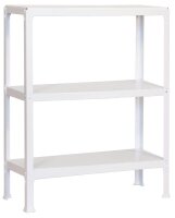 Simonrack Schwerlastregal KIT HOMECLICK MINI 5/300 222100205908033 weiß 80,0 x 30,0 x 90,0 cm
