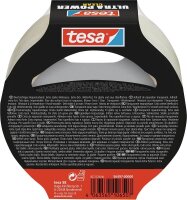 tesa tesa® ULTRA POWER Clear Gewebeband transparent 48,0 mm x 20,0 m 1 Rolle