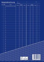 AVERY Zweckform Kassenbuch/EDV Formularbuch, 1 St.