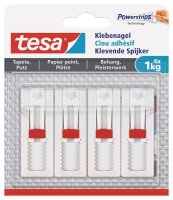 tesa Powerstrips Klebenägel für max. 1,0 kg,...