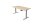 Kerkmann Move 1 stable elektrisch höhenverstellbarer Schreibtisch ahorn rechteckig, T-Fuß-Gestell silber 160,0 x 80,0 cm