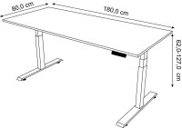 Kerkmann Move 1 stable elektrisch höhenverstellbarer...