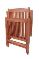 Garden Pleasure Sitzgruppe Stockholm, braun Holz, 7-teilig