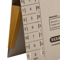 ELBA Pendelhefter Karton grau DIN A4 1x Amtsheftung, 1 St.