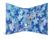 HERMA Blue Flowers Motivordner 7,0 cm DIN A4, 1 St.