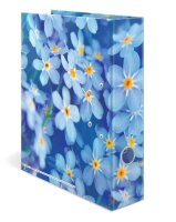 HERMA Blue Flowers Motivordner 7,0 cm DIN A4, 1 St.