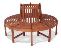 Garden Pleasure Baumbank Fontana 985037 braun Holz...