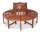 Garden Pleasure Baumbank Fontana 985037 braun Holz Ø 160,0, Innen: Ø 56,0 cm