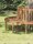 Garden Pleasure Baumbank Fontana 985037 braun Holz Ø 160,0, Innen: Ø 56,0 cm