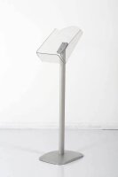 update displays Infoständer Take It Plus silber DIN A4 29,7 x 33,0 x 116,3 cm, 1 St.