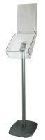 update displays Infoständer Take it Plus silber DIN A4 21,0 x 33,0 x 127,6 cm, 1 St.