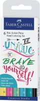 FABER-CASTELL Pitt Artist Pens 267116 Handlettering-Set...