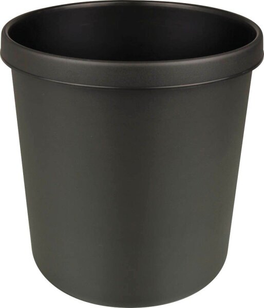 helit the firefighter Papierkorb 18,0 l schwarz, 1 St.