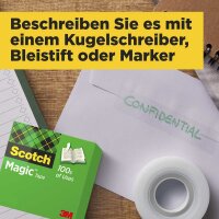 Scotch Magic 810 Klebefilm matt 25,0 mm x 66,0 m 1 Rolle