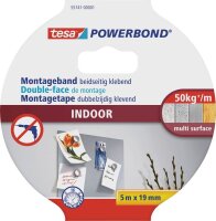 tesa Montageband POWERBOND Indoor 55741 doppelseitiges...