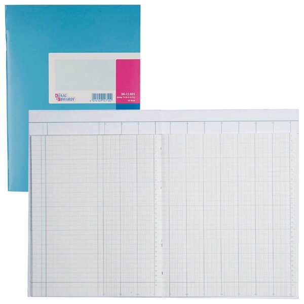 KÖNIG & EBHARDT Spaltenbuch 86-11601 10-Spalten, 32 Zeilen Spalten