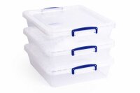 Really Useful Box Aufbewahrungsboxen 3x 10,5 l...