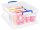 Really Useful Box Aufbewahrungsboxen 3x 17,5 l transparent 38,3 x 46,0 x 19,5 cm, 3 St.