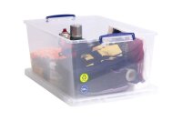 Really Useful Box Aufbewahrungsboxen 3x 62 l transparent...