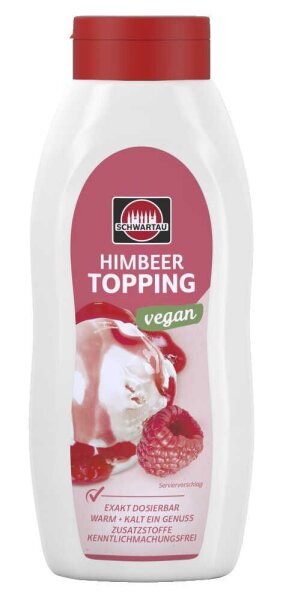 SCHWARTAU  Himbeer Dessertsauce, 770,0 ml