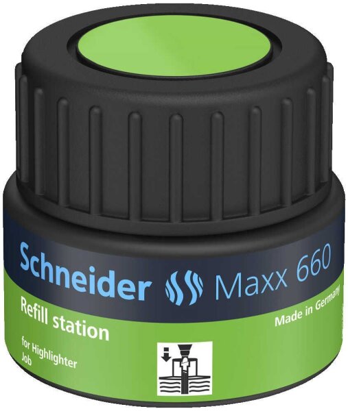 Schneider Nachfülltinte Maxx 660 grün