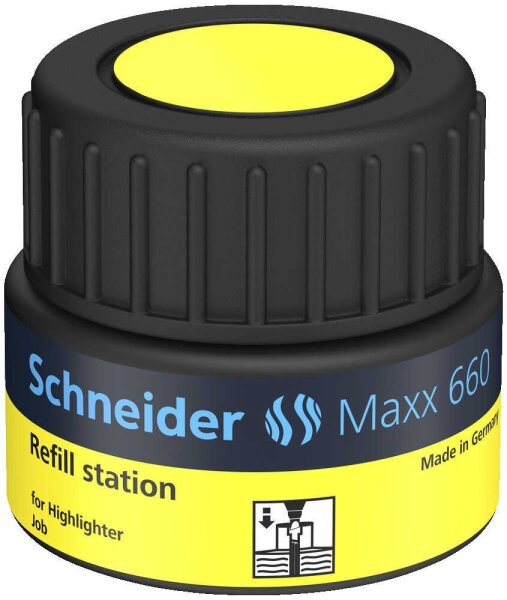Schneider Nachfülltinte Maxx 660 gelb