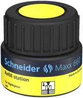 Schneider Nachfülltinte Maxx 660 gelb