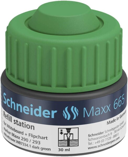 Schneider Nachfülltinte Maxx 665 grün