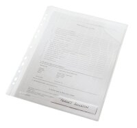 LEITZ Prospekthüllen CombiFile DIN A4 transparent genarbt 0,20 mm, 5 St.