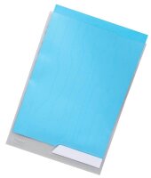LEITZ Prospekthüllen CombiFile DIN A4 transparent genarbt 0,20 mm, 5 St.