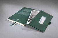 SIGEL Notizbuch Bambus ca. DIN A5 punktkariert, beige Softcover 194 Seiten, 1 St.