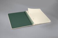 SIGEL Notizbuch Bambus ca. DIN A5 punktkariert, beige Hardcover 160 Seiten, 1 St.