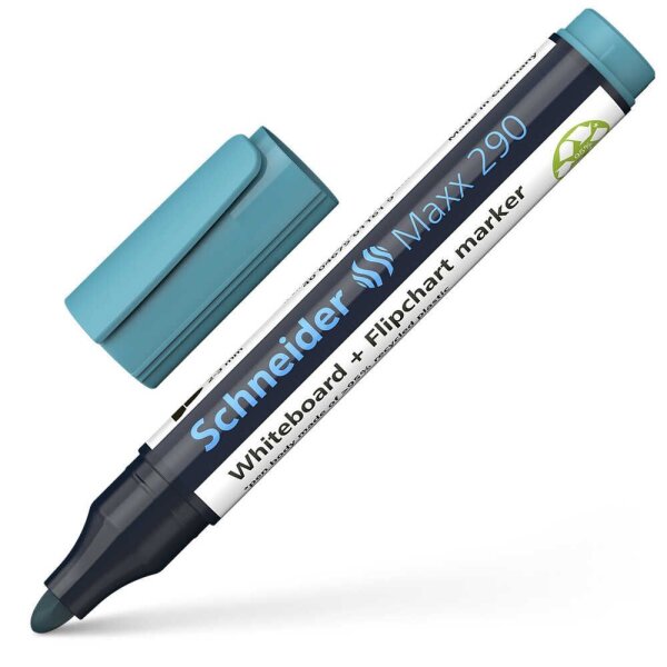 Schneider Maxx 290 Whiteboard- und Flipchart-Marker blau 2,0 - 3,0 mm, 1 St.