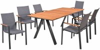Garden Pleasure Sitzgruppe DAVINA grau, anthrazit...