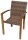 Garden Pleasure Sitzgruppe TOPEKA, coffee Kunststoff, Holz, 7-teilig